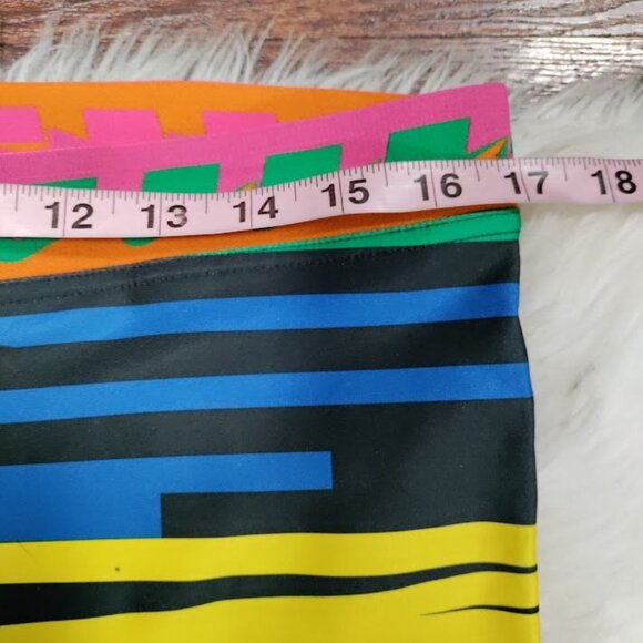 Nike Women's Sportswear Striped Indy Graphic Leggings Tights, Multicolor Size XL - Picture 6 of 10